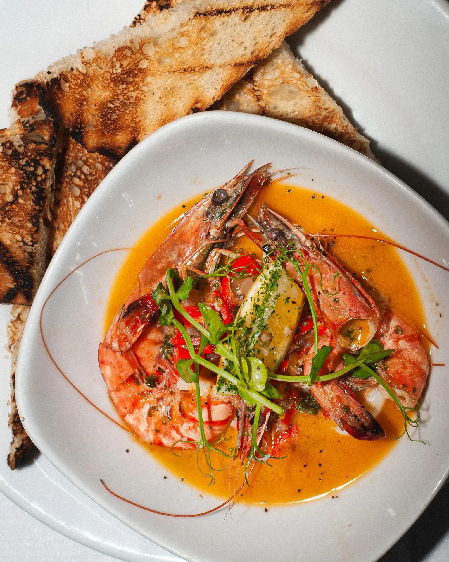 A dish served at Casa