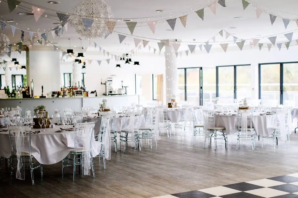 The spacious function room at Casa